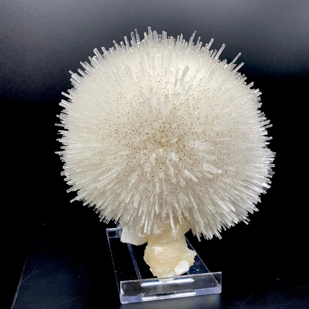 Mesolite on Mordenite Natural Mineral Specimen - image 3