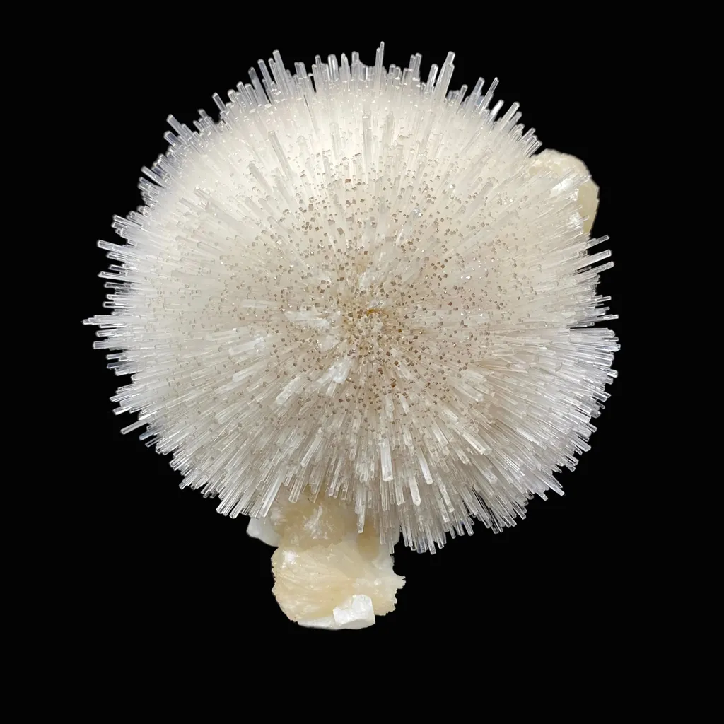 Mesolite on Mordenite Natural Mineral Specimen - image 2