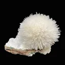 Mesolite on Mordenite Natural Mineral Specimen – Rare White Zeolite Spray from India - image 2