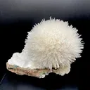 Mesolite on Mordenite Natural Mineral Specimen – Rare White Zeolite Spray from India - image 2