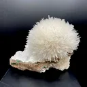Mesolite on Mordenite Natural Mineral Specimen – Rare White Zeolite Spray from India - image 1