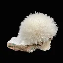 Mesolite on Mordenite Natural Mineral Specimen – Rare White Zeolite Spray from India - image 1