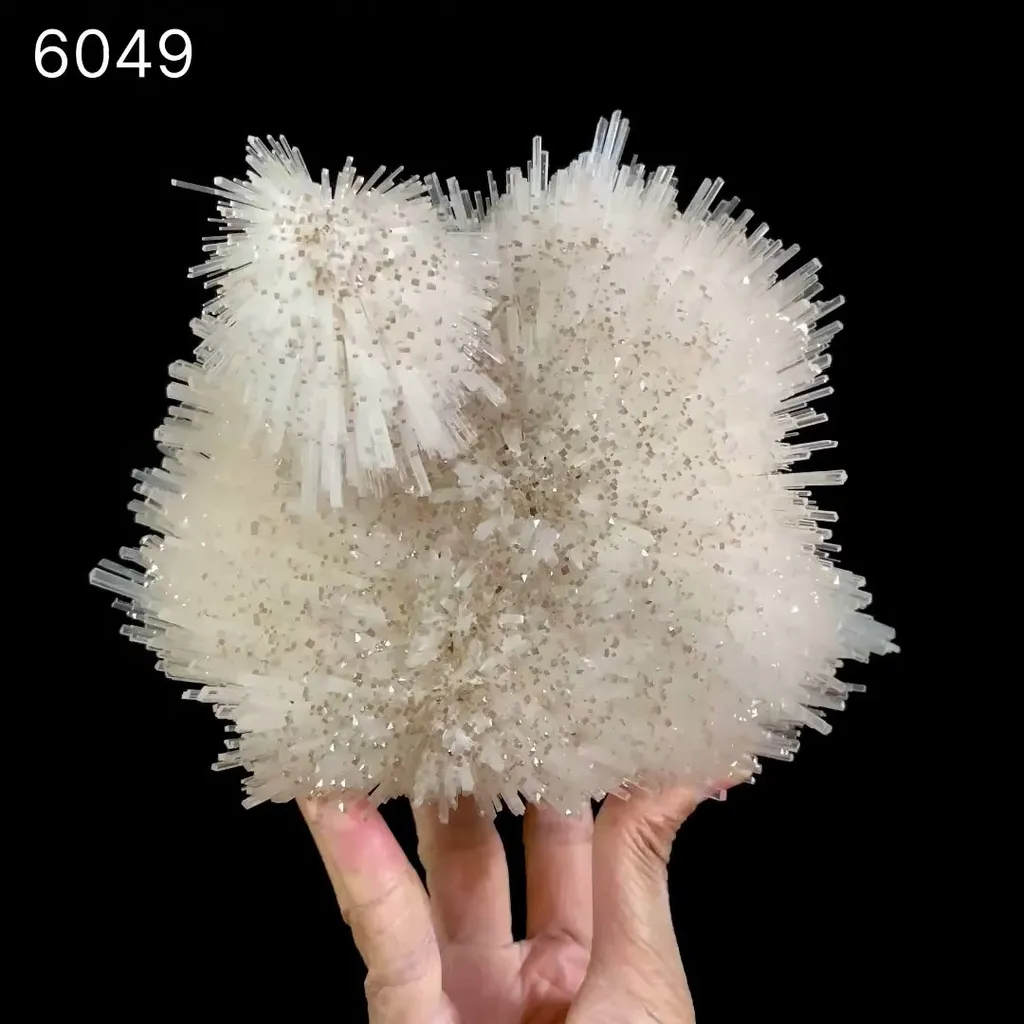 Mesolite Spray Natural Mineral Specimen - image 2