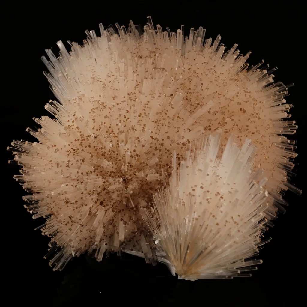 Mesolite Spray Natural Mineral Specimen image