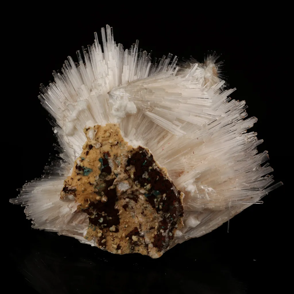 Mesolite Spray Natural Mineral Specimen - image 8