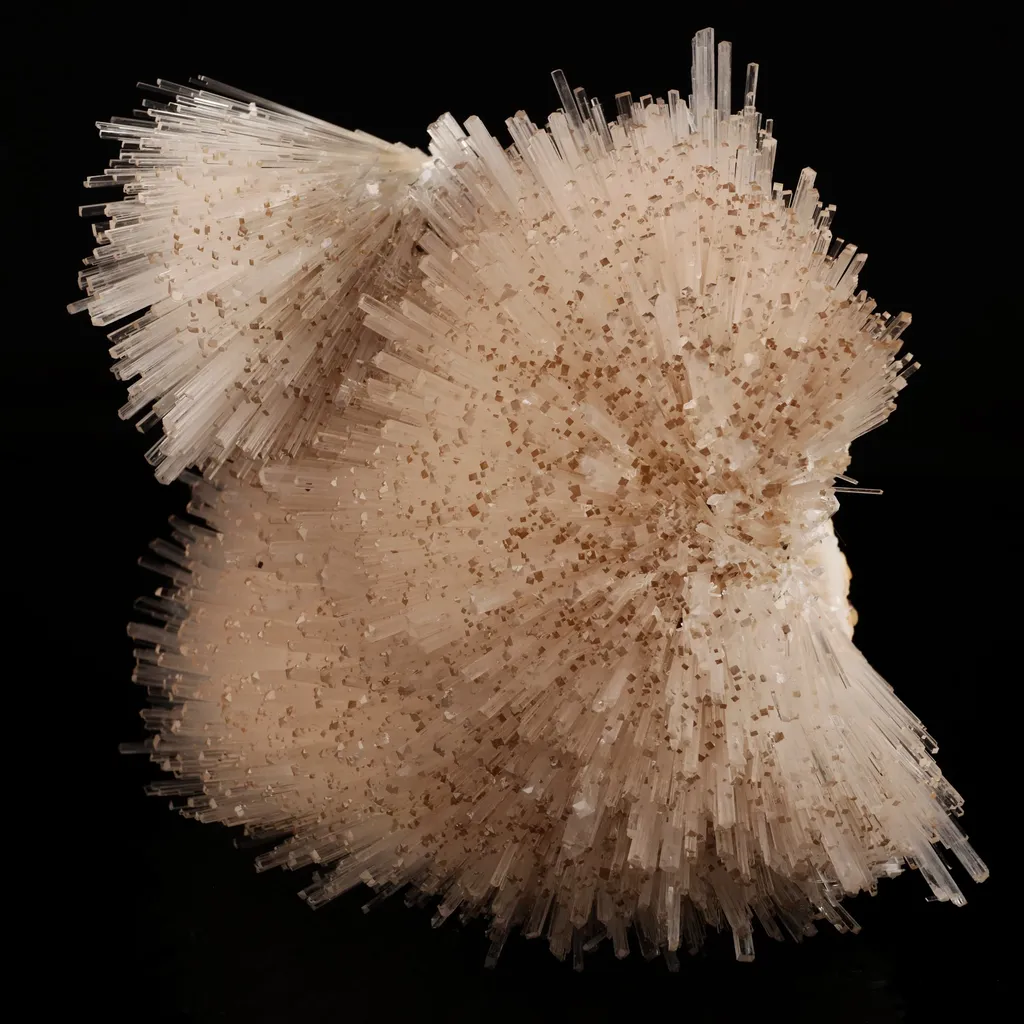 Mesolite Spray Natural Mineral Specimen - image 7