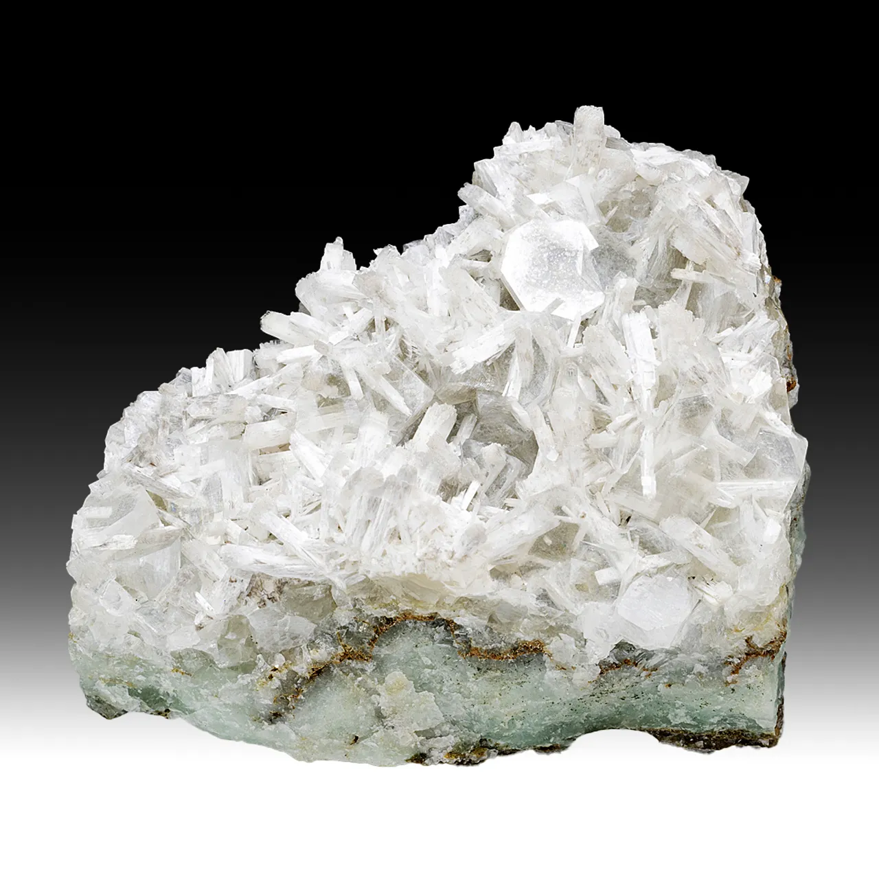Mesolite with Fluorapophyllite-K - image 1