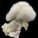 Mesolite with Stilbite on Mordenite - Natural Mineral Specimen - image 3