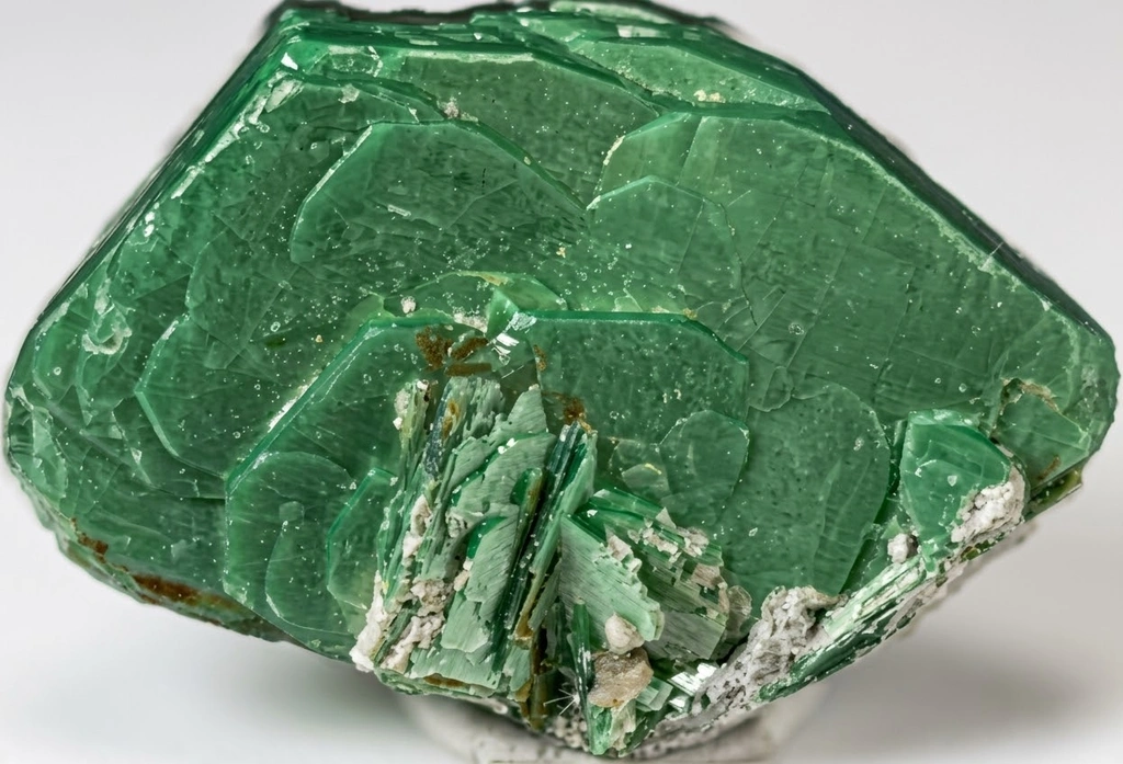 Meta-torbernite from USA, Arizona, Silver Bell Mine image