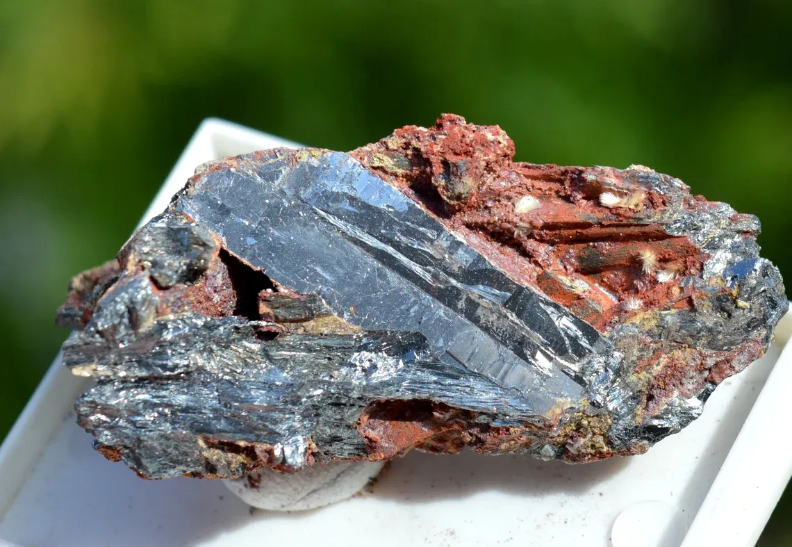 Metastibnite & Klebelsbergite 44 grams - Pereta Mine, Pereta, Grosseto Province, Tuscany, Italy - image 1