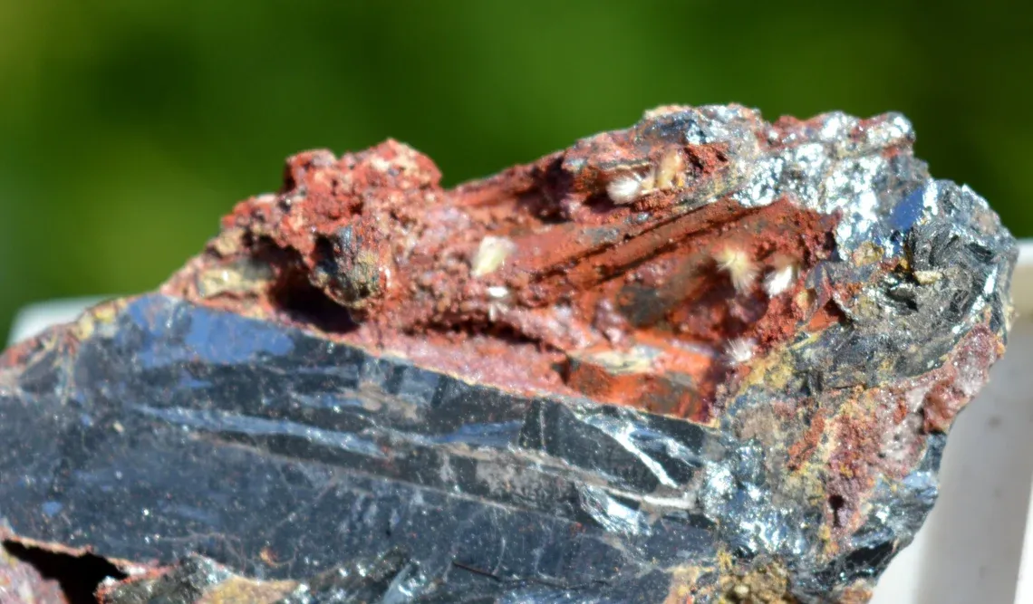 Metastibnite & Klebelsbergite 44 grams - Pereta Mine, Pereta, Grosseto Province, Tuscany, Italy - image 3