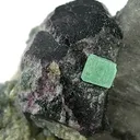 Metazeunerite, Quartz - image 2