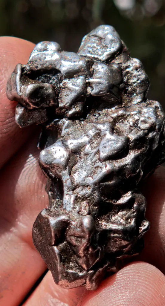 Meteorite from Campo del cielo, Chaco Province, Argentina. 4.5 billion years old - image 3