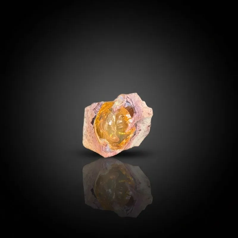 Mexican Fire Opal from Mexico, Queretaro - image 3