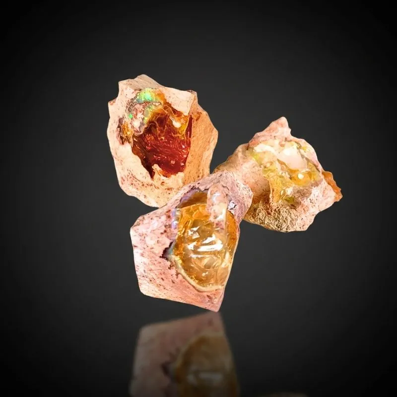 Mexican Fire Opal from Mexico, Queretaro image