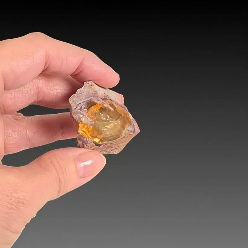 Mexican Fire Opal from Mexico, Queretaro - image 5