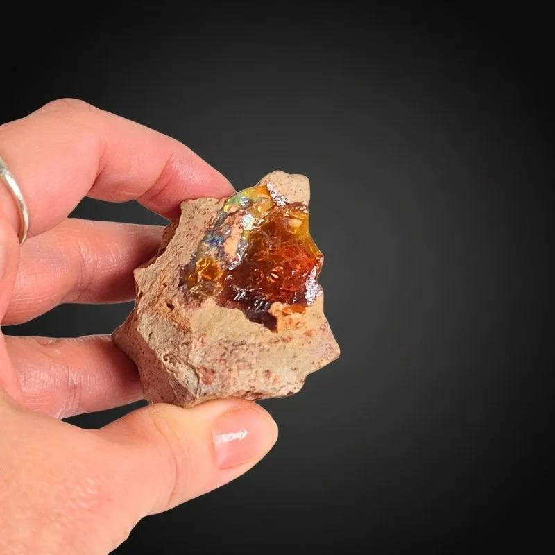 Mexican Fire Opal from Mexico, Queretaro - image 6