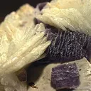 Microcline (Twinned) With Albite & Lepidolite - image 3