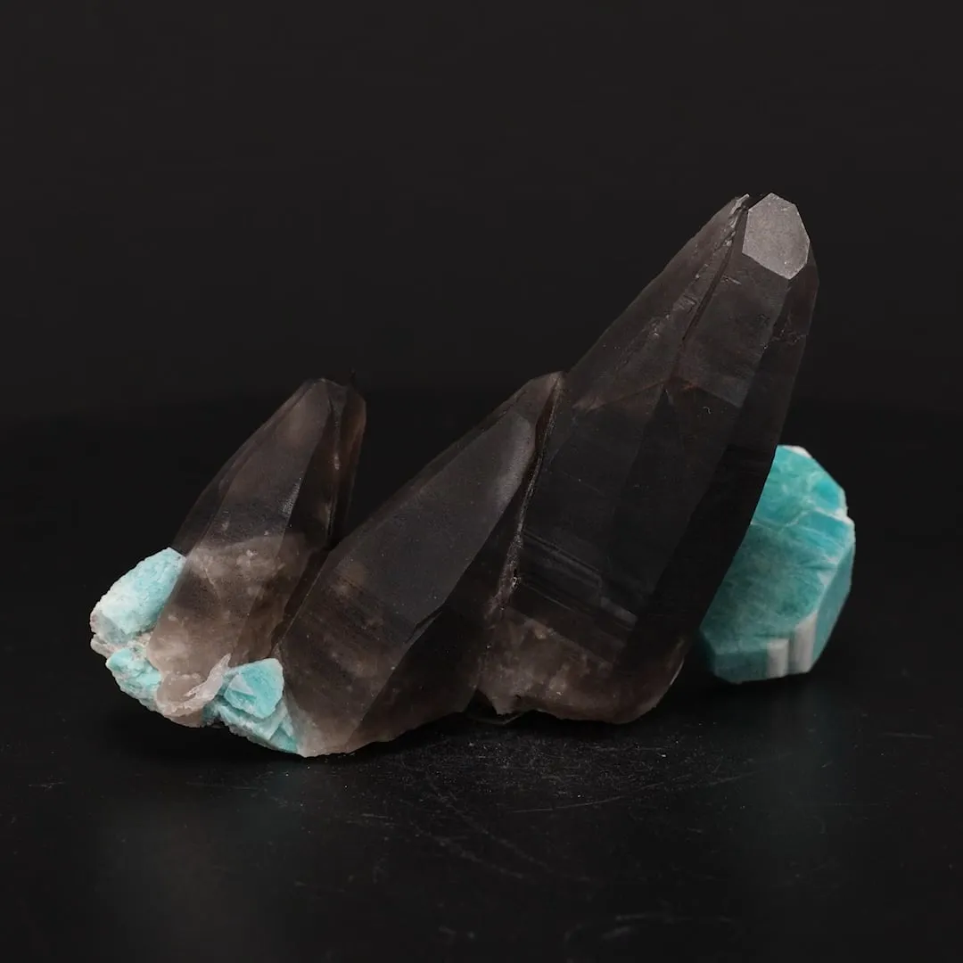 Microcline v. Amazonite, Quartz v. Smoky - image 2