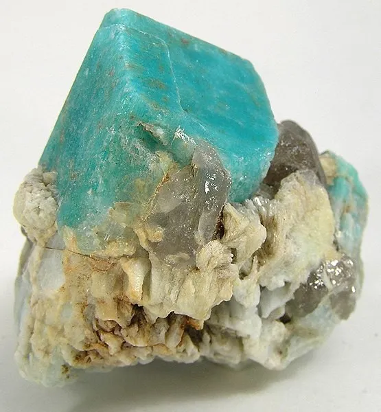 Microcline (Var: Amazonite) image