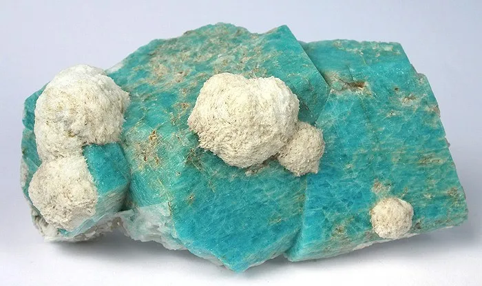 Microcline (Var: Amazonite), Feldspar Group image
