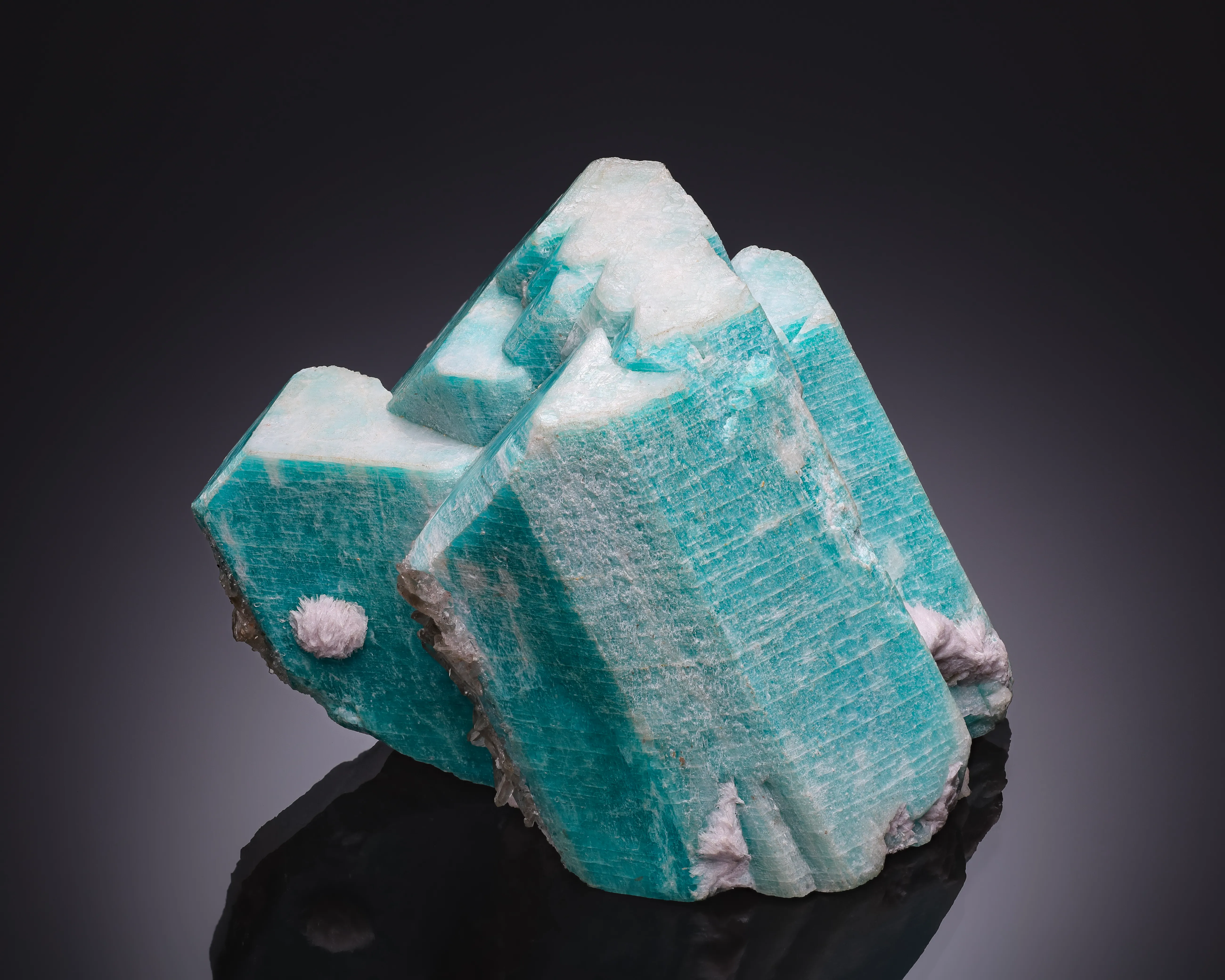 Microcline var Amazonite from the Lake George area, Colorado, USA - image 1