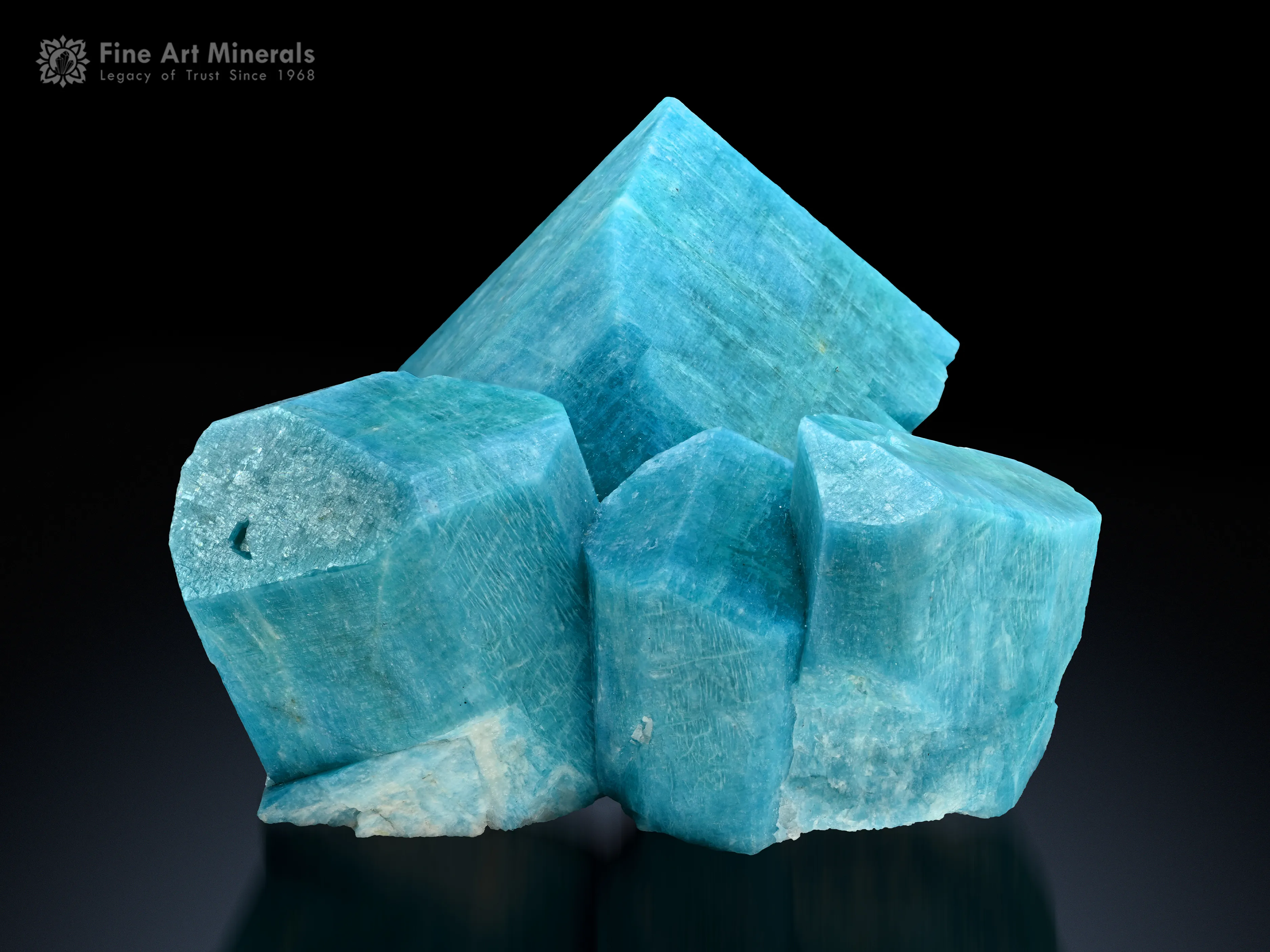 Microcline var. Amazonite from USA - image 1