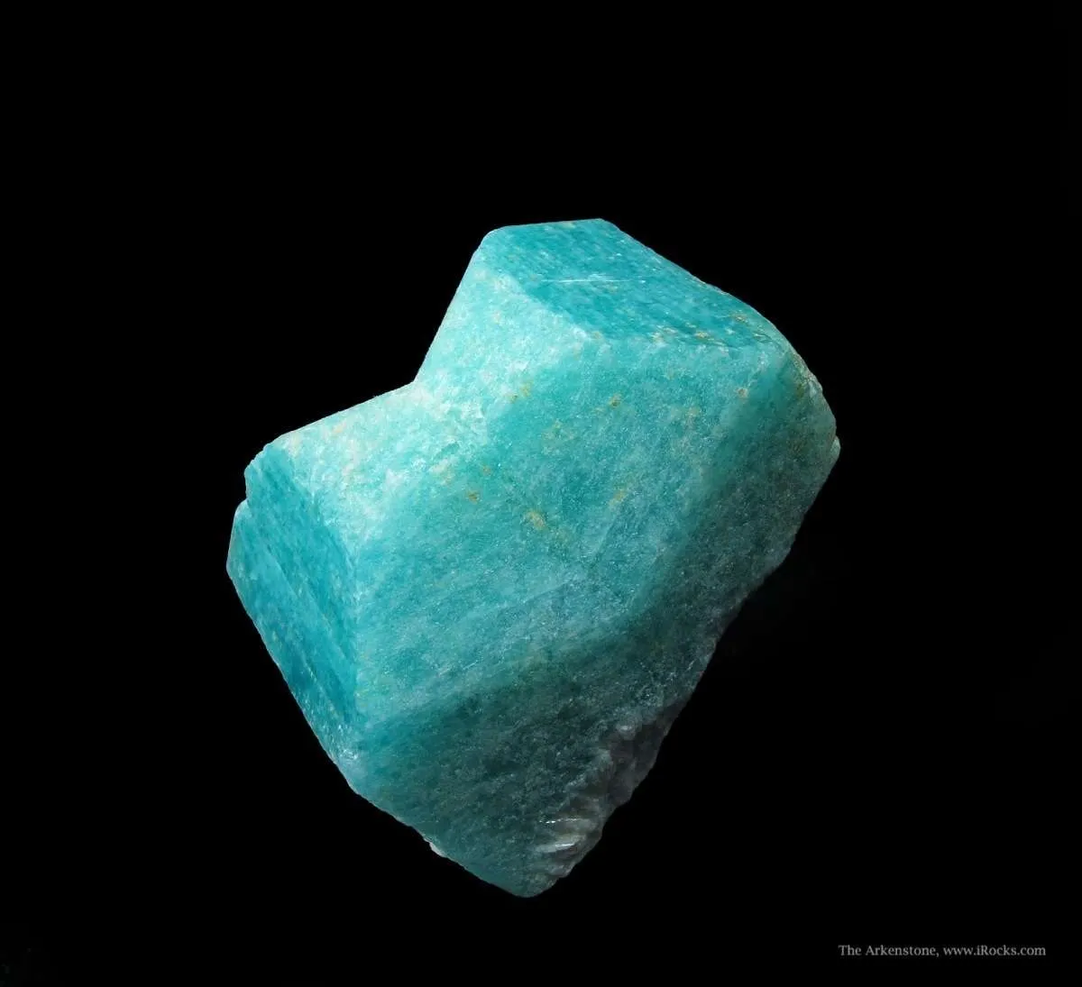 Microcline Var. Amazonite (Mannebach Twin) - image 3