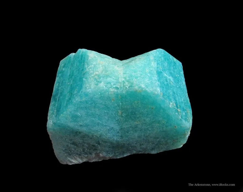 Microcline Var. Amazonite (Mannebach Twin) - image 4