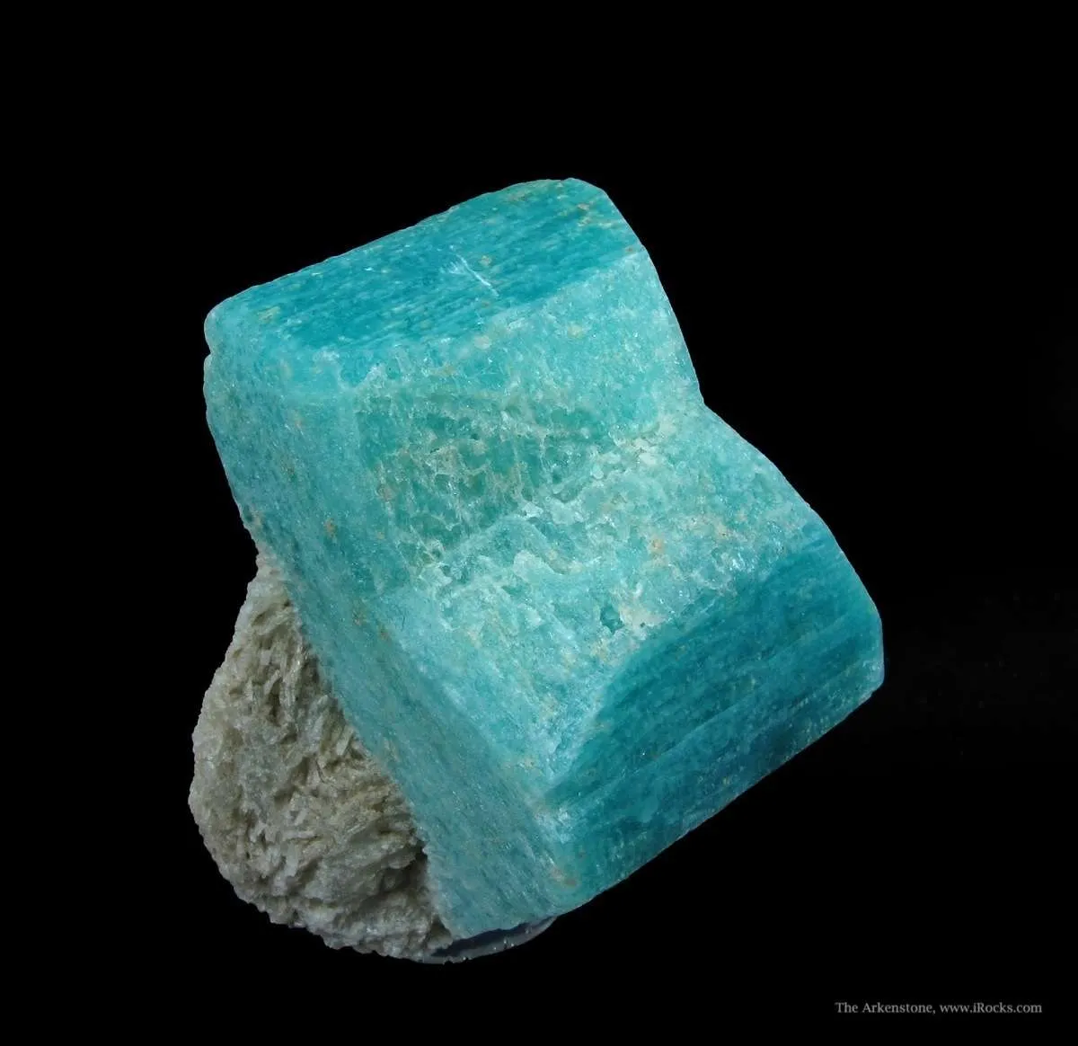 Microcline Var. Amazonite (Mannebach Twin) - image 2