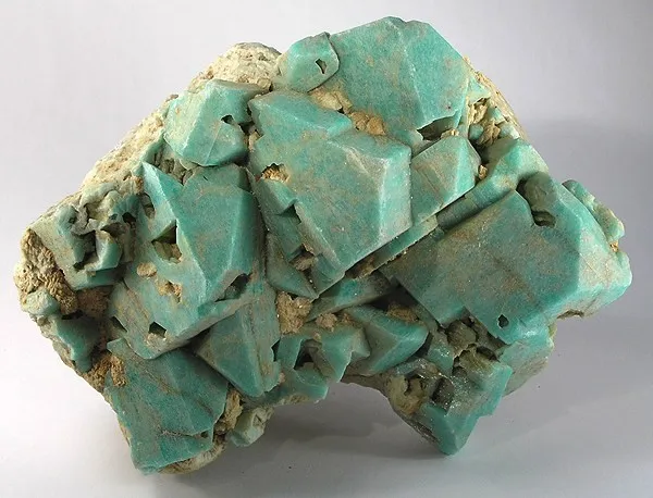 Microcline (Var: Amazonite), Microcline image