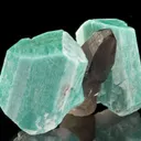 Microcline, Var Amazonite & Smoky Quartz - image 4