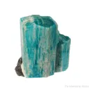 Microcline var. Amazonite with Smoky Quartz - image 2