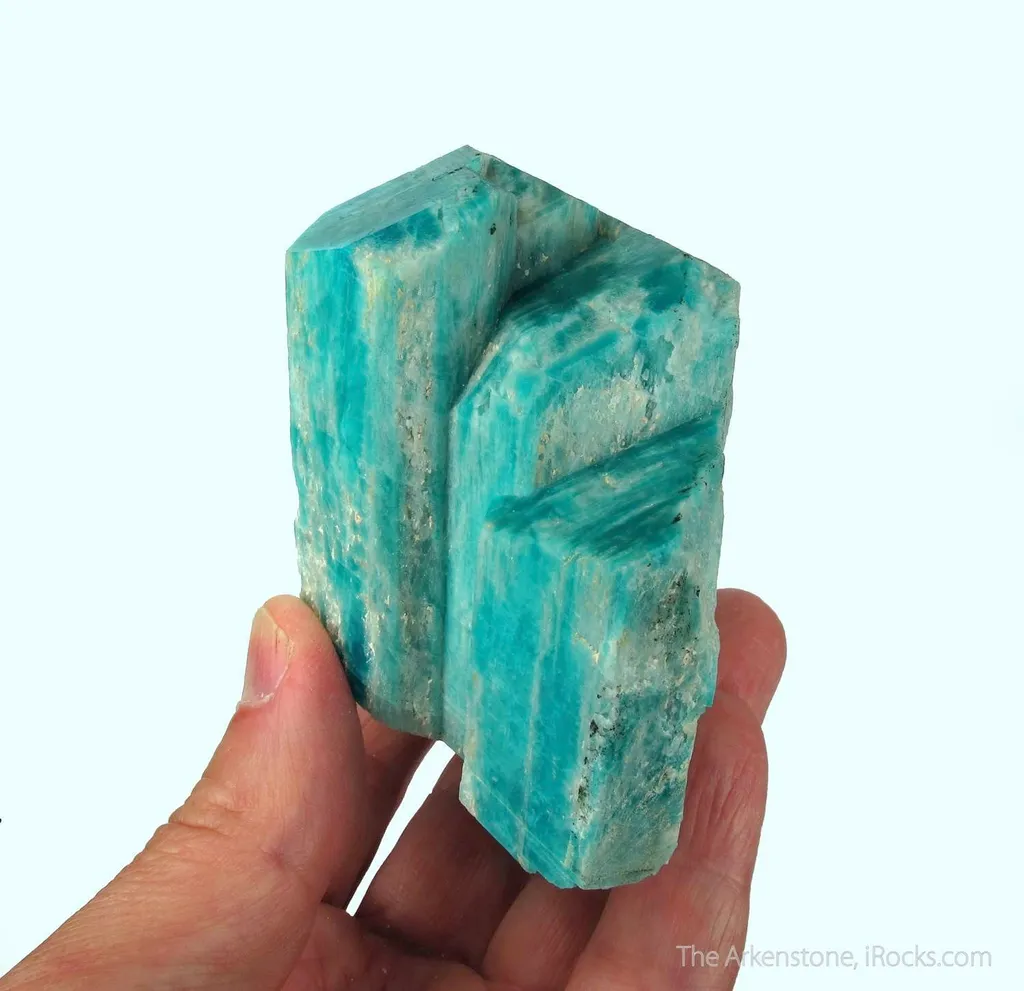 Microcline var. Amazonite with Smoky Quartz - image 3