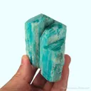 Microcline var. Amazonite with Smoky Quartz - image 3