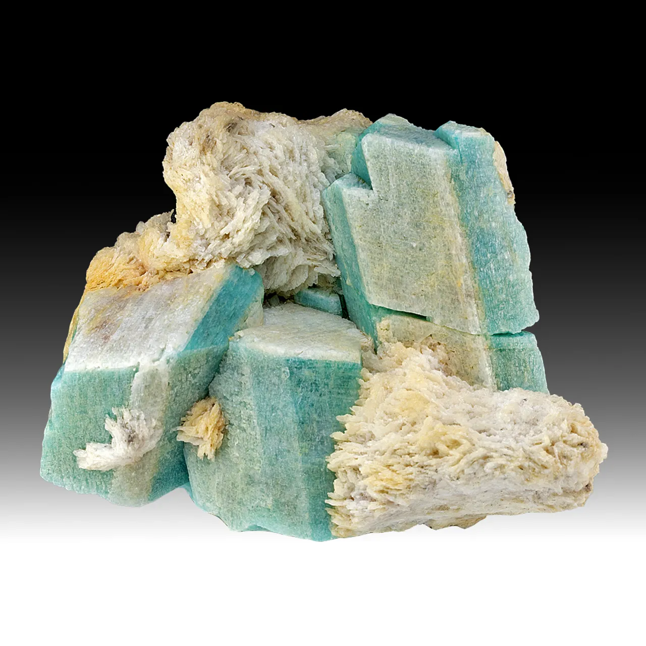 Microcline with Albite (repaired) - image 1