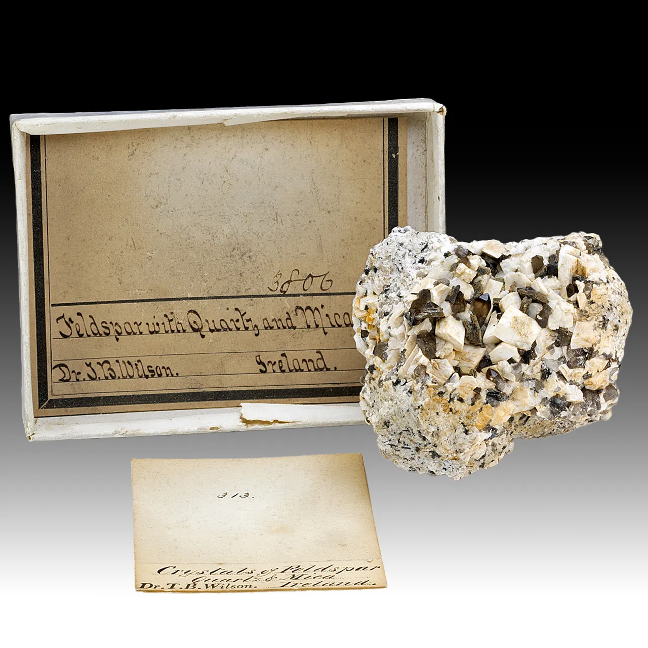 Microcline with Quartz, Muscovite - image 1