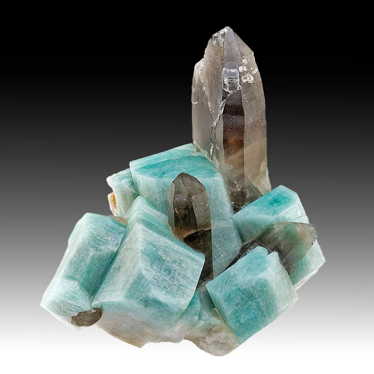 Microcline with Quartz (repaired) - image 1