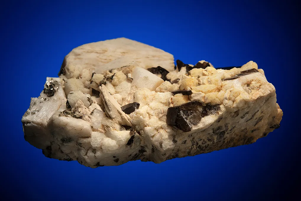 Microcline with Quartz var. Smoky - image 4