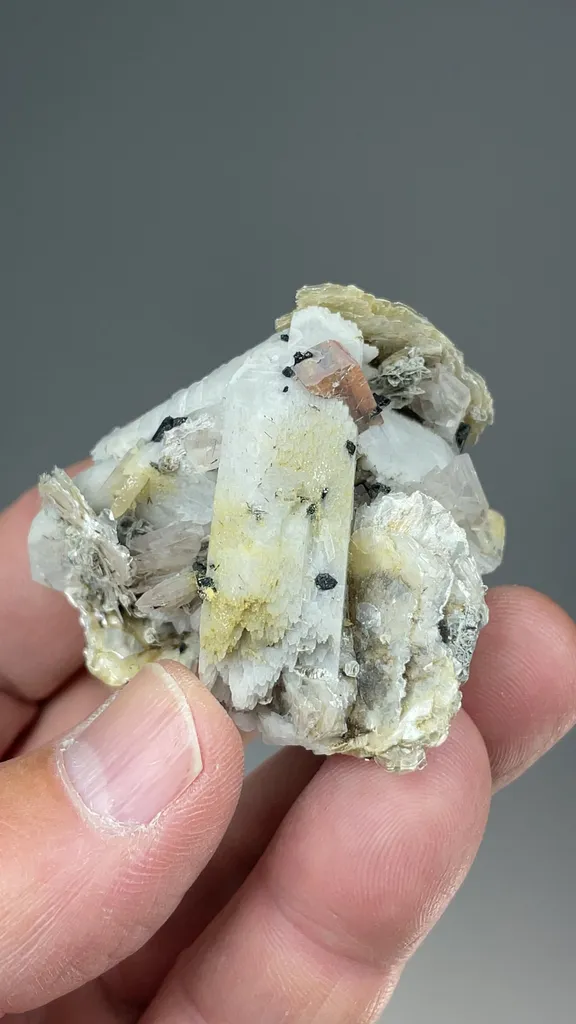 Microcline with Serandite - image 2
