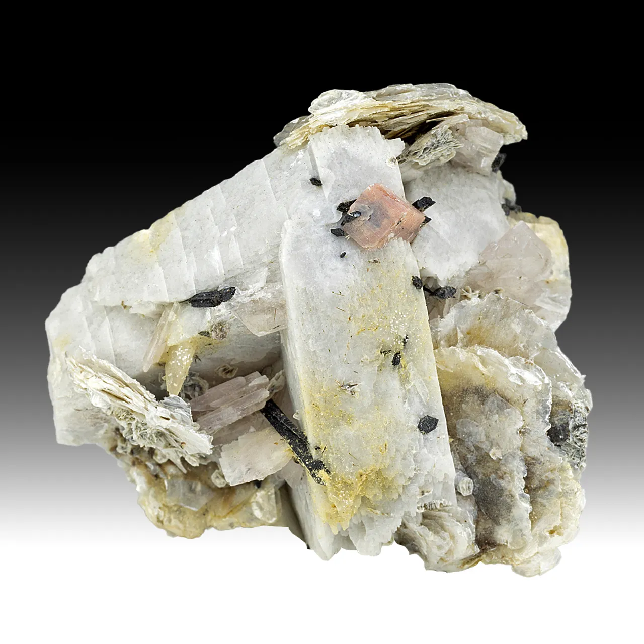 Microcline with Serandite - image 1