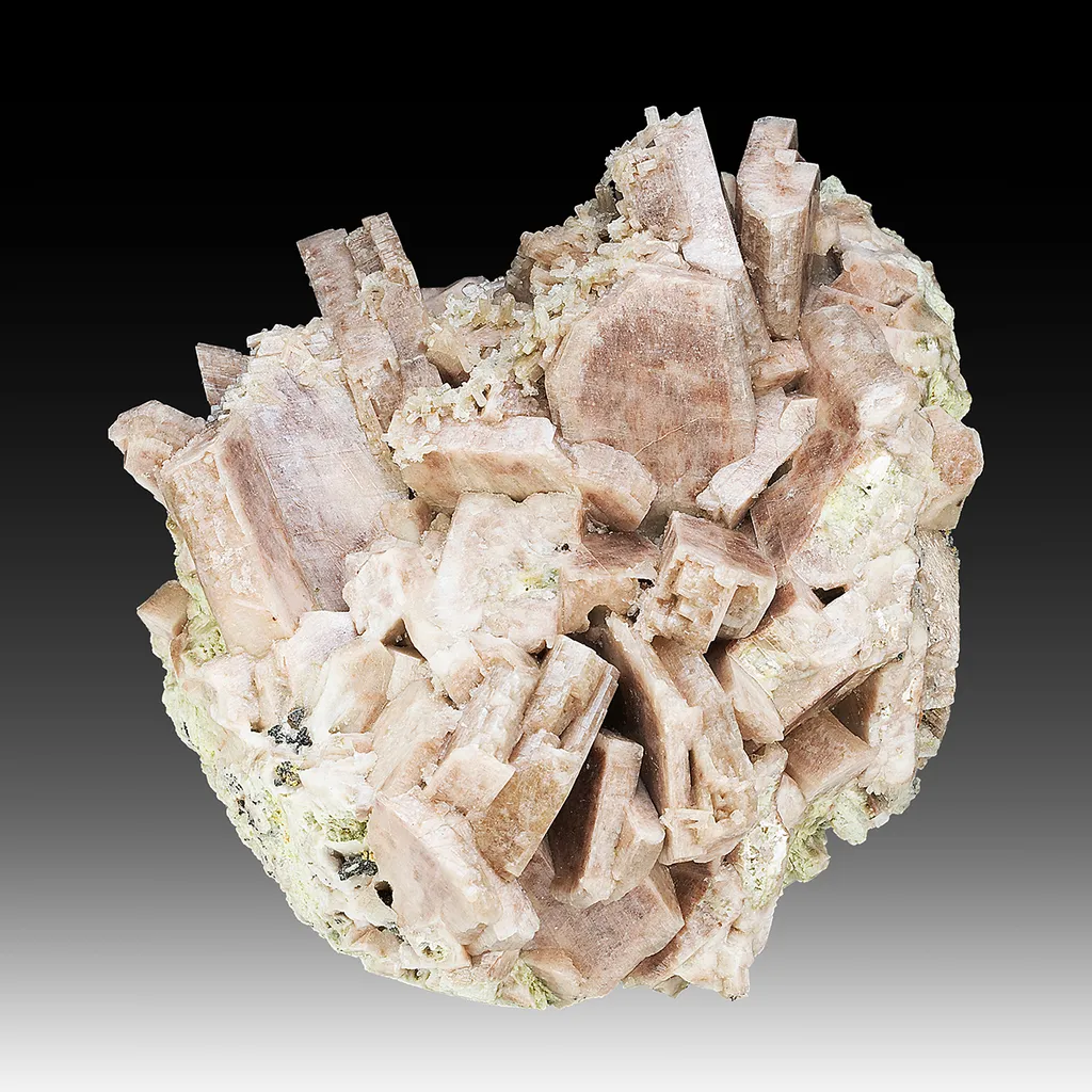 Microcline with Stilbite-Ca image