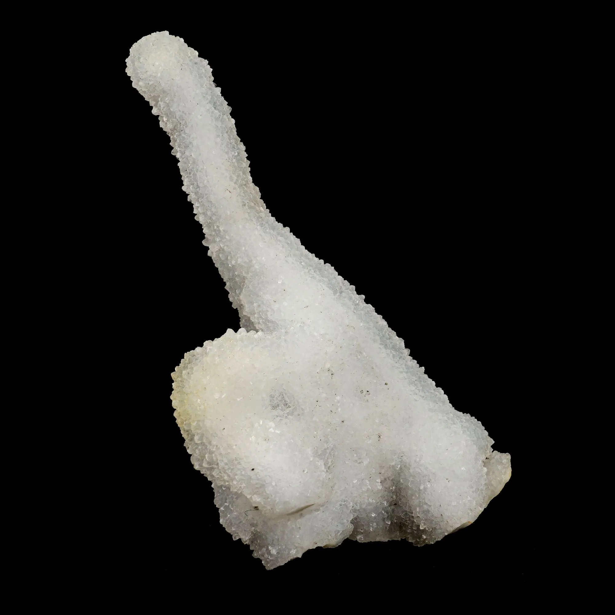 Microcrystaline MM Quartz Coral Formation Natural Mineral Specimen - image 3
