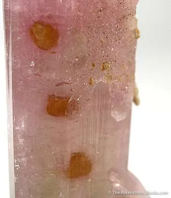 Microlite Included In Tourmaline (Floater) image
