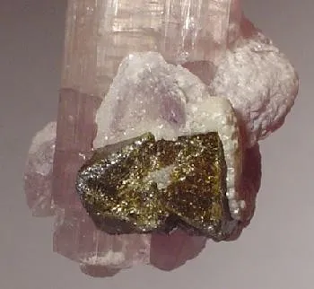 Microlite, Lepidolite, Elbaite - image 2