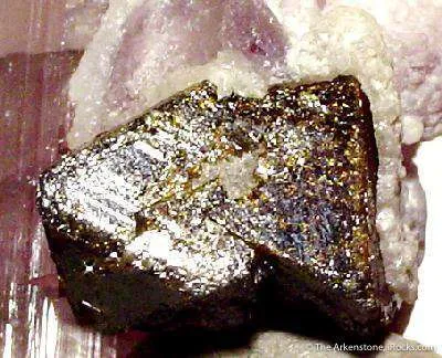 Microlite on Tourmaline image