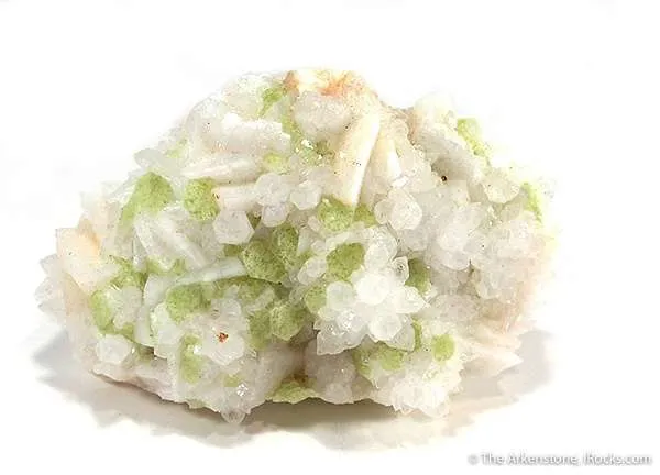 Milarite on Valencianite - image 1