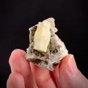 Milarite with Muscovite and Albite - image 2