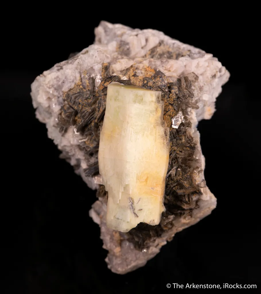 Milarite with Muscovite and Albite - image 4