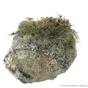 Millerite and Calcite on Pyrite - image 4
